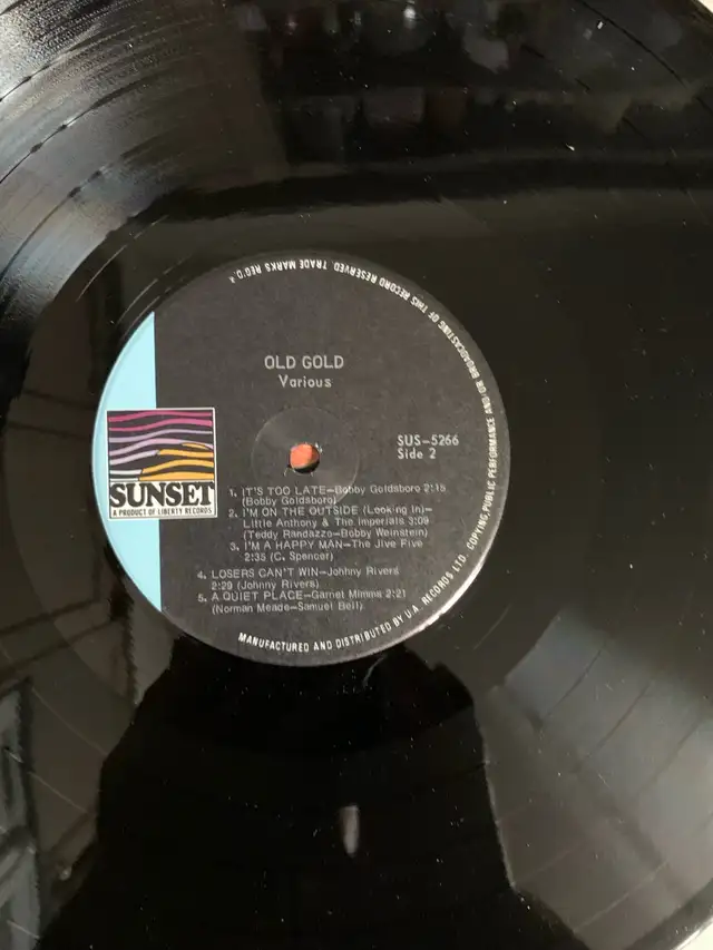 Old Gold (Various Artist) (Vinyl Lp) in CDs, DVDs & Blu-ray in Mississauga / Peel Region - Image 5