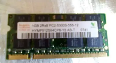 Hynix 1GB DDR2 PC2-5300S 667MHz SO-DIMM 200pin, View more
