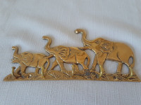 Solid brass elephant key holder! very heavy