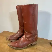 Vintage 80s Frye leather boots (homme)