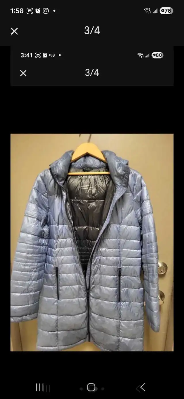 ​Calvin Klein Women Packable Puffer Jacket - 0°F Warmth Factor-1 in Women's - Tops & Outerwear in City of Toronto - Image 4