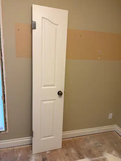 Interior Door with Antique Pewter Knob, View more