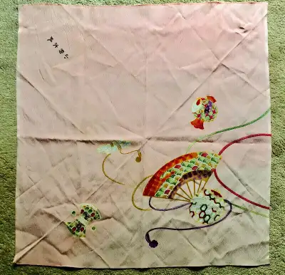AUTHENTIC JAPANESE  Furoshiki or Wrapping Cloth : By:Tan Ma-Roon, View more