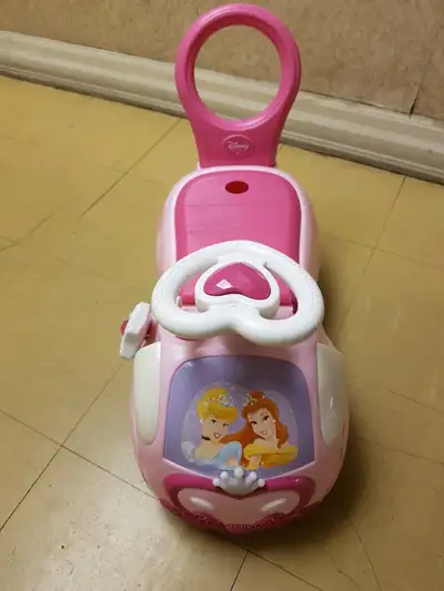Kiddieland Disney Princess My First Activity Ride- on Push, View more