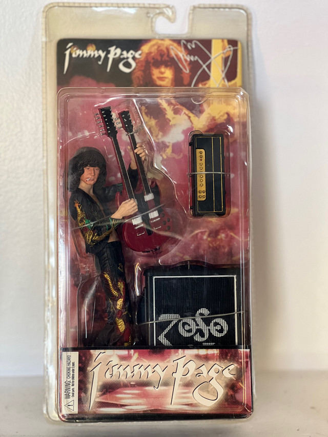 Jimmy page collectable figure sealed in Arts & Collectibles in Cambridge