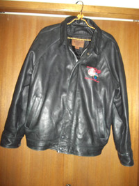 Men's Large, Black Leather Jacket