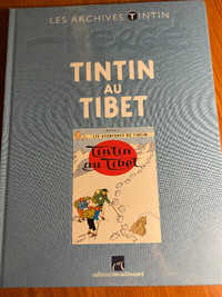 Les archives Tintin au Tibet - Éditions Moulinsart