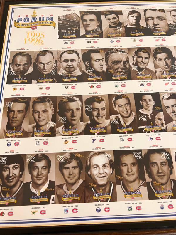 Montreal Canadiens Season Ticket Poster in Arts & Collectibles in Edmonton - Image 2