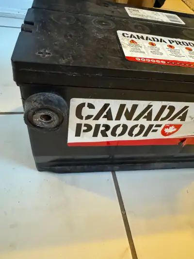 Car battery for sale. Heavy duty battery for car or truck. Asking $80