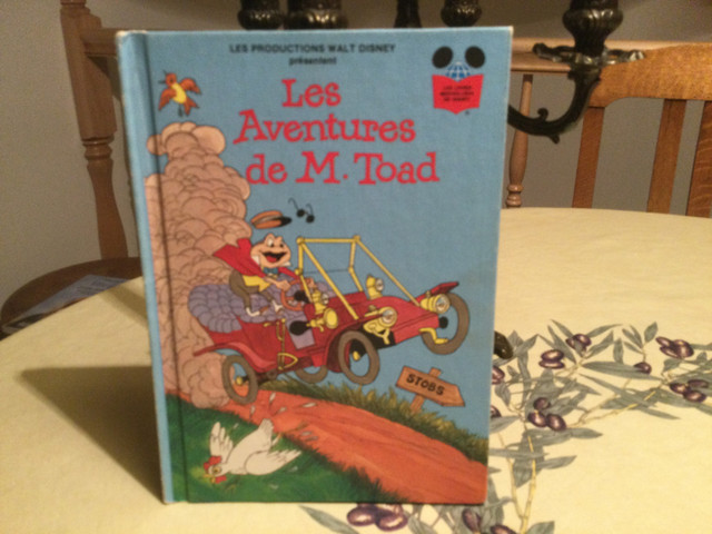 Disney Les AVENTURES de M. Toad  an 1982 dans Autre  à Laval/Rive Nord