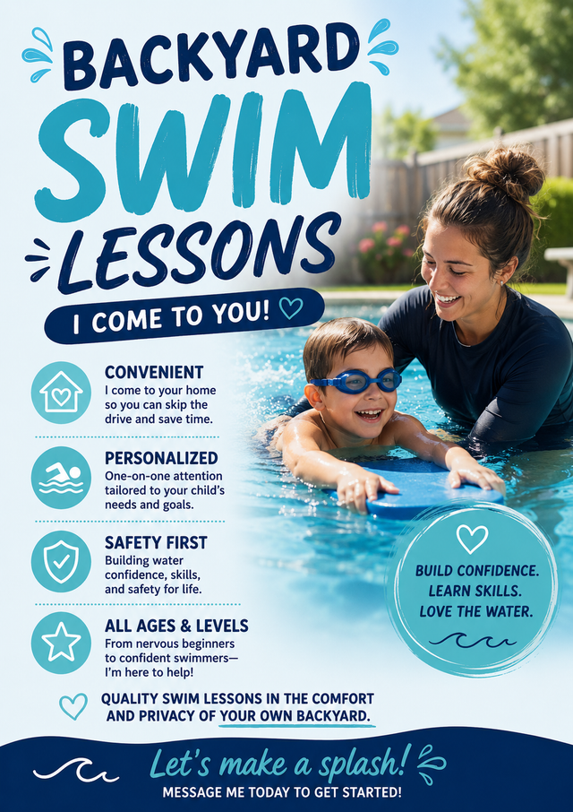Backyard Swimming Lessons483716533773281280