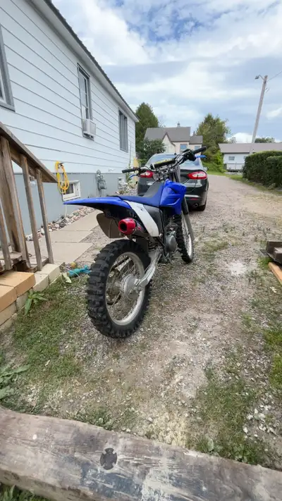 2020 TTR 230. Has a few new things such as chain, front sprocket, aftermarket exhaust, back brakes....