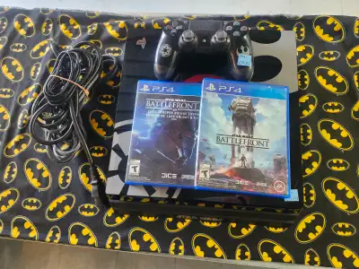 Star Wars PlayStation 4 Pro Bundle - Includes 2 Games (#2824), View more