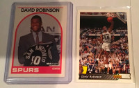 NBA Star Rookie Cards +1: D.Robinson, T. Duncan, S.Nash, Garnett