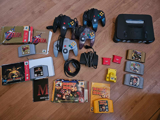 Nintendo 64 Video Game Console & Games in Other in Edmonton