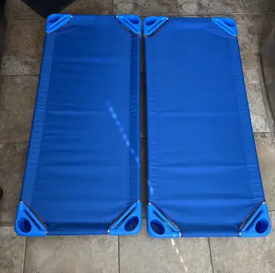 New price is for both. I'm selling a pair of new daycare cots, perfect for a home daycare or for kid...