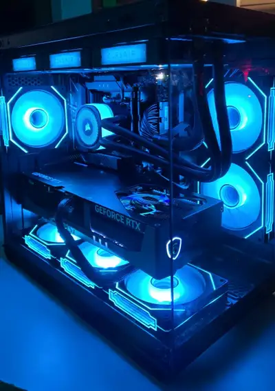 PC GAMING NEUF RTX5090 Ryzen 7 9800X3D 64GB DDR5 2TB NVMe, View more