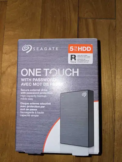 Seagate 5TB One Touch HDD, View more