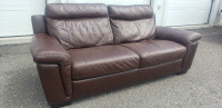 Cindy Crawford leather sofa-delivery
