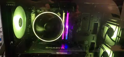 Gaming PC, AMD Ryzen 5 5600X, GeForce RTX 3070, 1 TB, View more