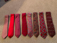 Men's Ties - Red