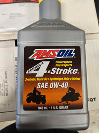 Amsoil 0-40 4 stroke oil