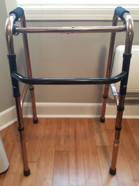 Folding Walker - Bronze finish - in as new condition