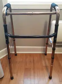 Folding Walker - Bronze finish - in as new condition