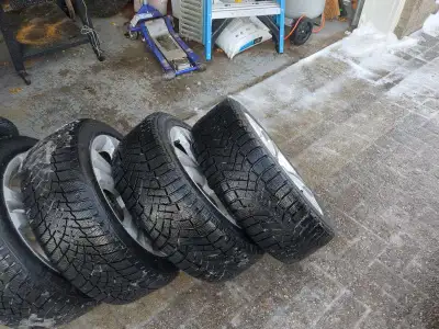 New tires are rims and sensors set of four 205/50x17
