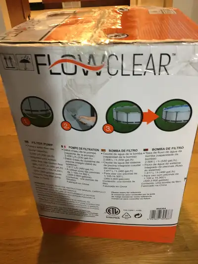 Pompe à filtration pour piscine gonflable, View more