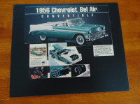 1956 Chevrolet Bel Air Convertible Cardboard Displays