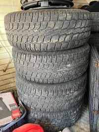 265/70/17 winter tires on f150 rims