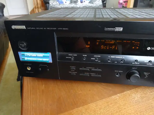 Yamaha HTR 5940/6.1 Channel/630Watt/Home Theater Receiver in Stereo Systems & Home Theatre in Markham / York Region - Image 4