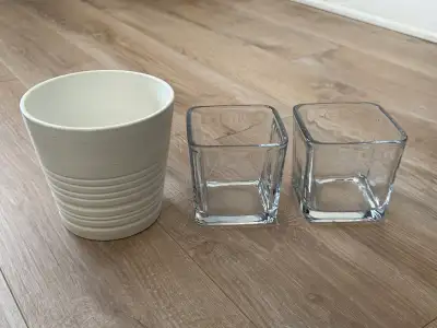 Pots pour fleurs ou bougies, View more