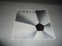 1990 CHRYSLER DELUXE DEALER SALES BROCHURE. ALL MODELS