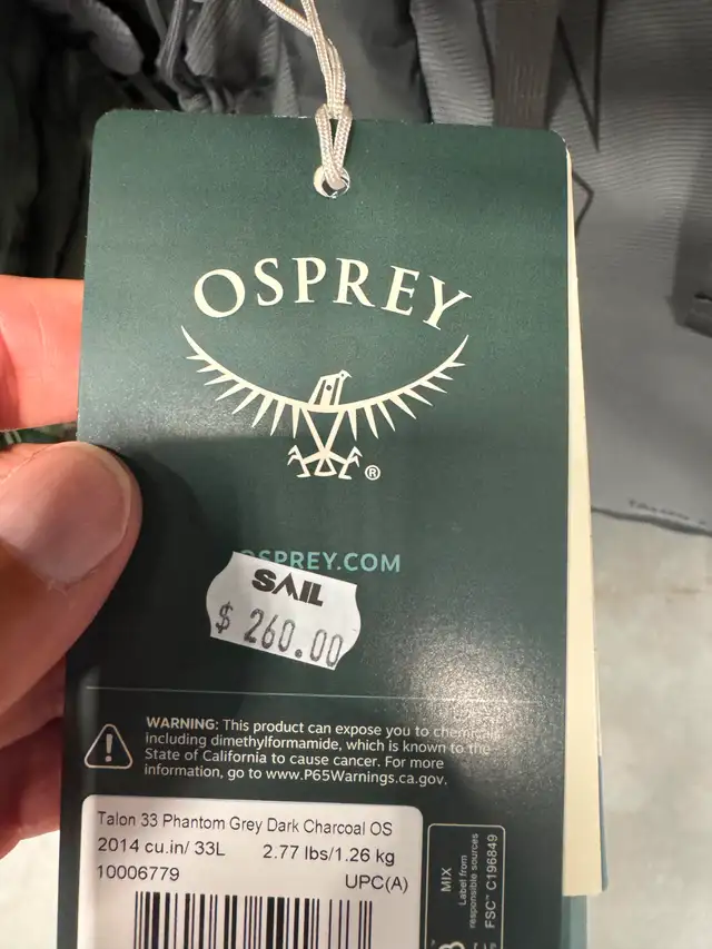 Osprey TALON 30 Backpack63234551241089122