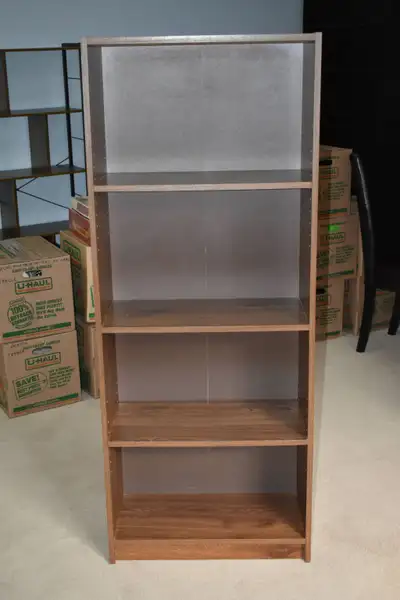 4 shelf brown bookcase, View more