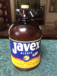Javex bleach bottle