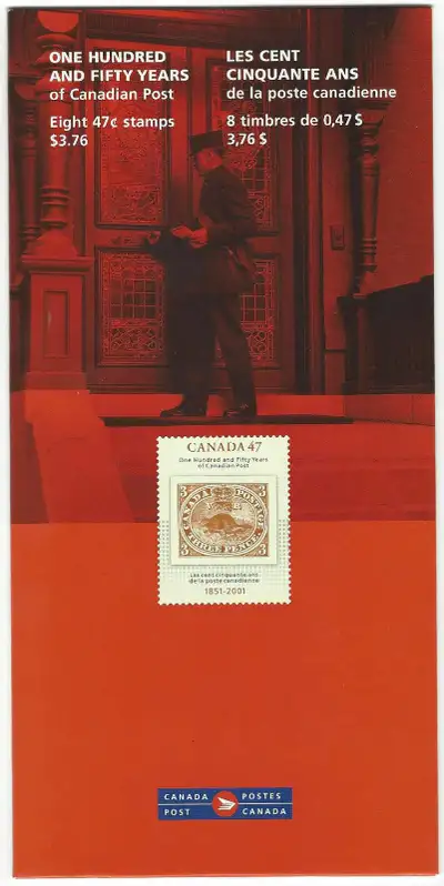 "150 Years of Canada Post"  -  Stamps, STILL SEALED, View more