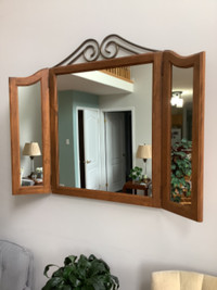 Wooden framed Mirror