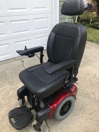 SHOPRIDER Electric Whl. Chr. Model No. P424L, Power WC Navigator. Used for less than 1 day. We bough...