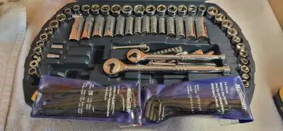 Mastercraft Socket Set & Drill Set, View more