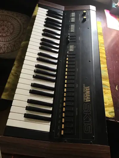 Yamaha SK15 symphonic ensemble analog synthesizer, View more