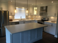 Remodel & Upgrade Fancy Kitchen with Custom Cabinet & Countertop