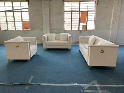 Brand new 3 pcs sofa set or couches are available. , View more