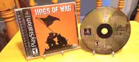 PlayStation 1 -PS1 Hogs of War Black Label Complete Tested Works