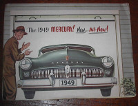 1949 Original Mercury Sales Brochure