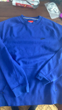 Brand new Nike crew neck and lightly used zip up