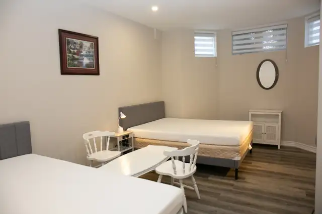 One large bedroom basement for rent