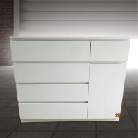 White Dresser+Cabinet IKEA MALM-Like  - BNIB Custom made -